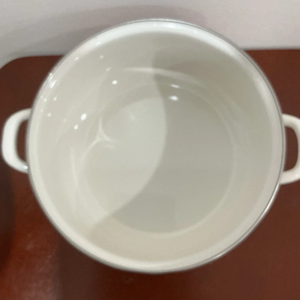 Pioneer Woman Cheerful Rose Dutch Oven 4 Qt EUC Floral